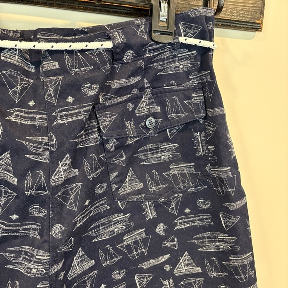 NWT Ralph Lauren Nautical Boat Rope Belt Shorts Size 14 - Picture 6 of 8